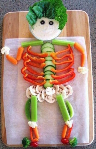 veggie skeleton