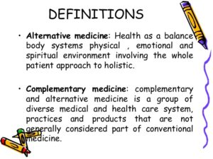 alternative medicine